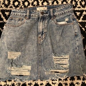 Denim skirt